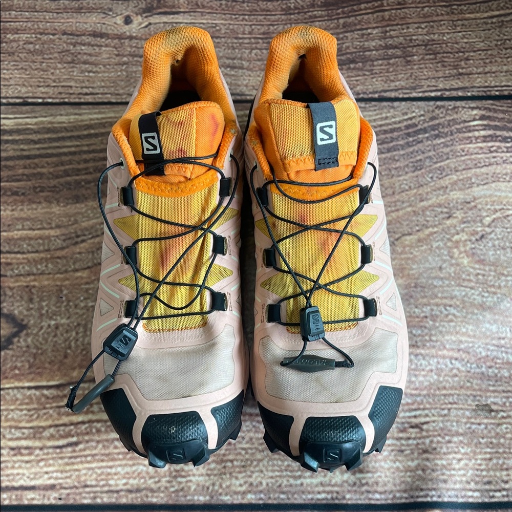 Salomon Trail Shoes - Orange and Yellow